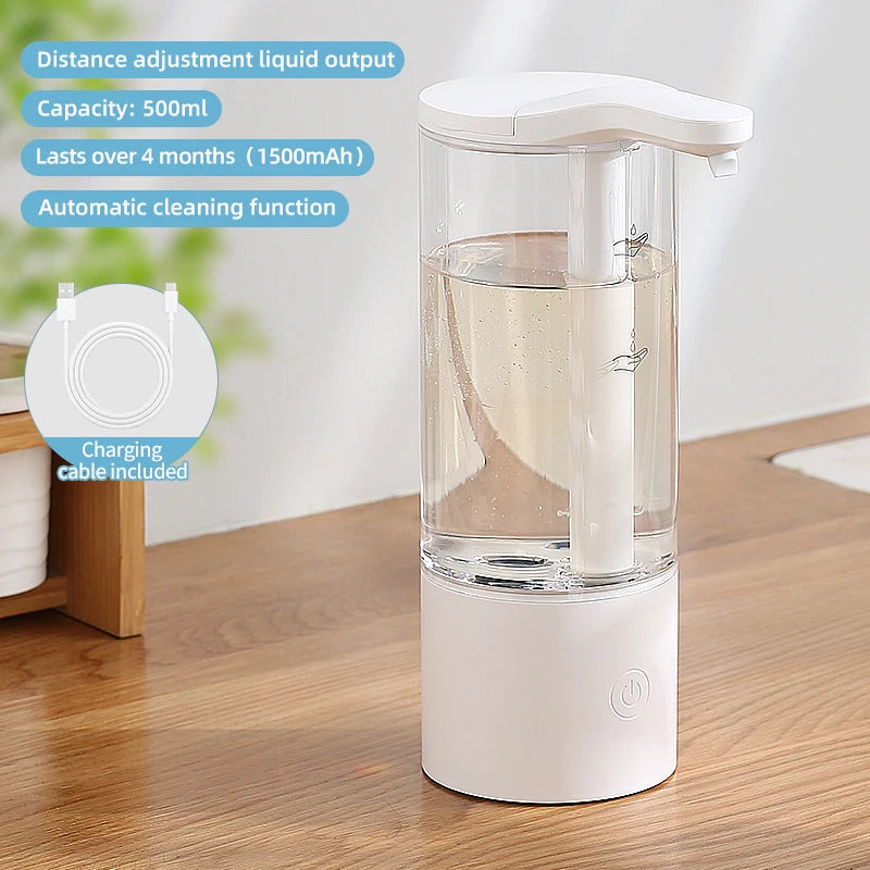 Distributeur Savon Cuisine Automatique 550ml USB - Modèle X4C