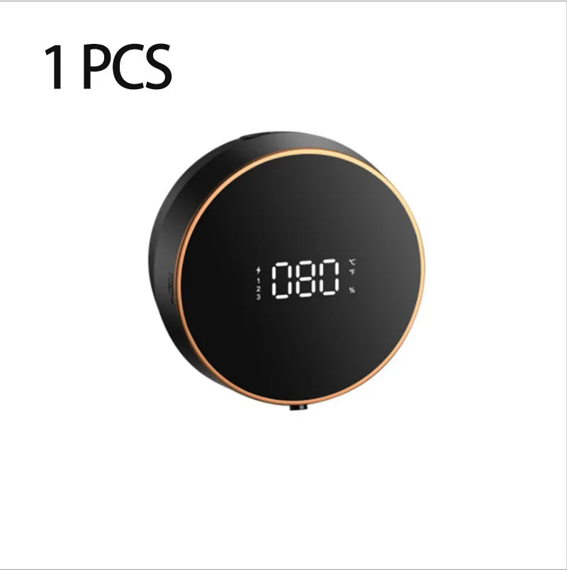 Distributeur Savon Mousse Mural Automatique Écran LED Capteur Infrarouge