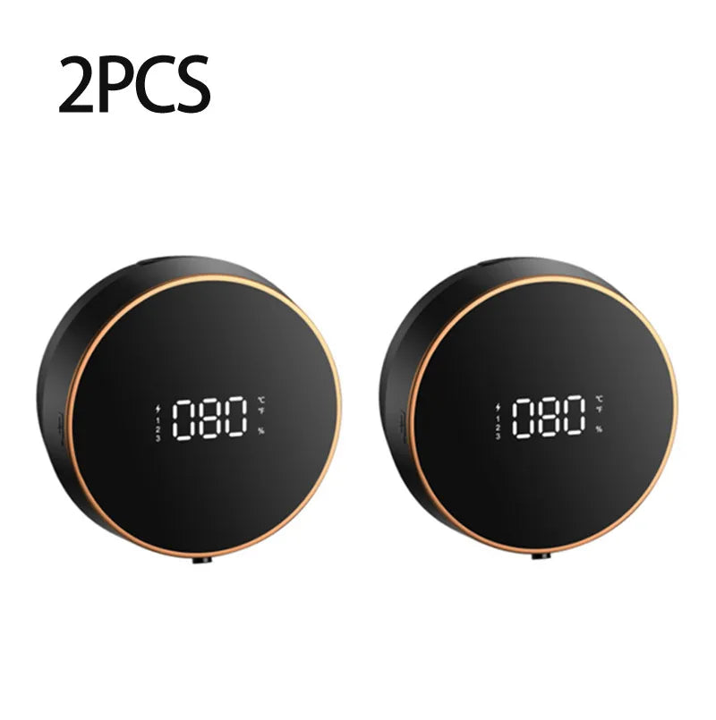 Distributeur Savon Mousse Mural Automatique Écran LED Capteur Infrarouge