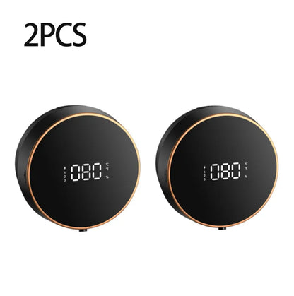 Distributeur Savon Mousse Mural Automatique Écran LED Capteur Infrarouge