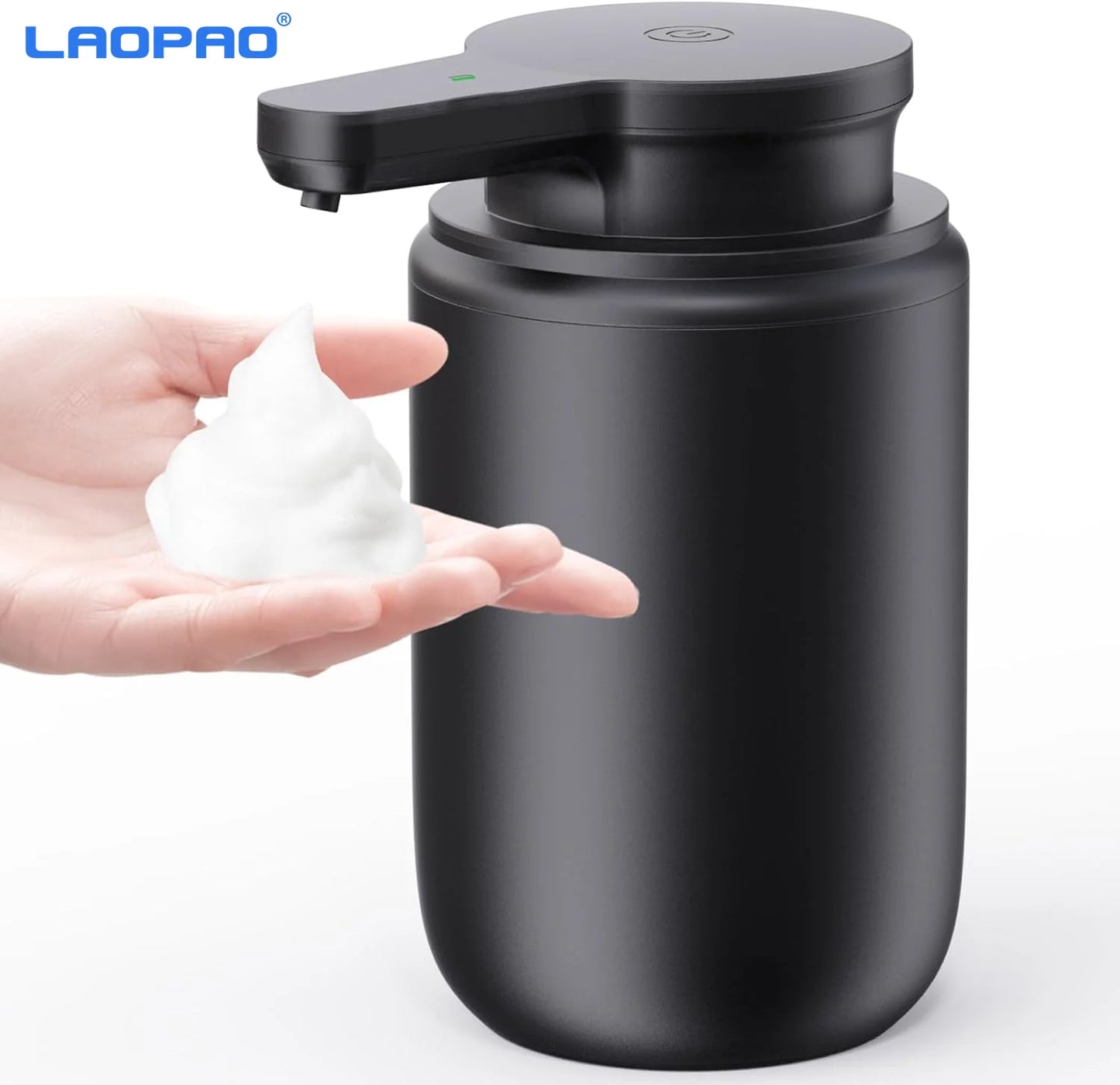 Distributeur Savon Mousse Automatique Blanc IPX5 USB-C - 300ml