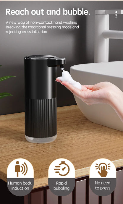 Distributeur de savon sans contact rechargeable pour cuisine et salle de bain