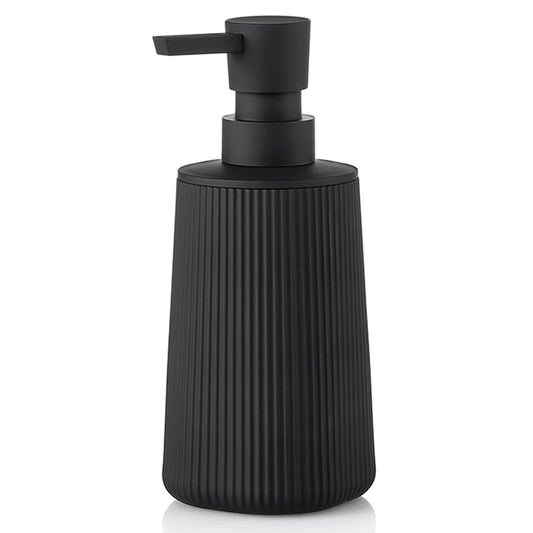 Distributeur Savon Rayé Design Moderne Cuisine et Salle de Bain
