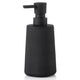 Distributeur Savon Rayé Mat Noir - 250ml