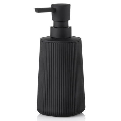 Distributeur Savon Rayé Mat Blanc - 250ml