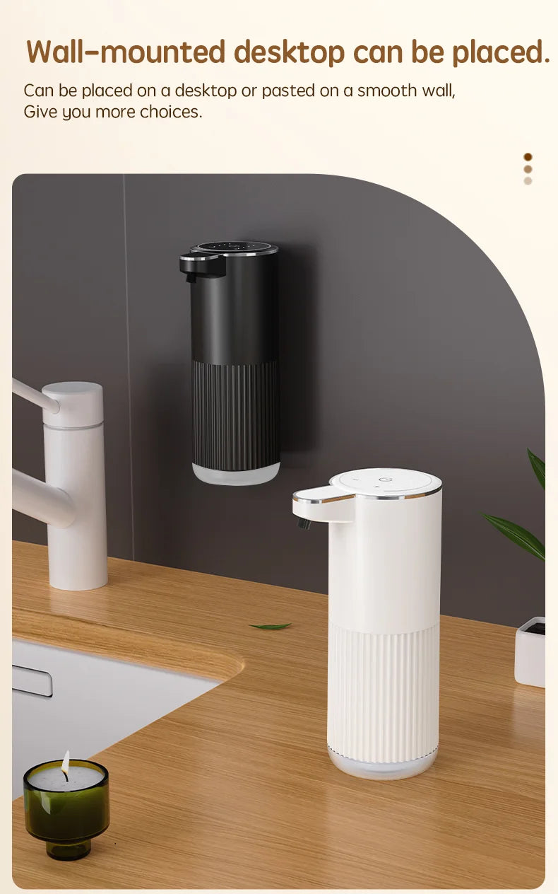 Distributeur de savon sans contact rechargeable pour cuisine et salle de bain