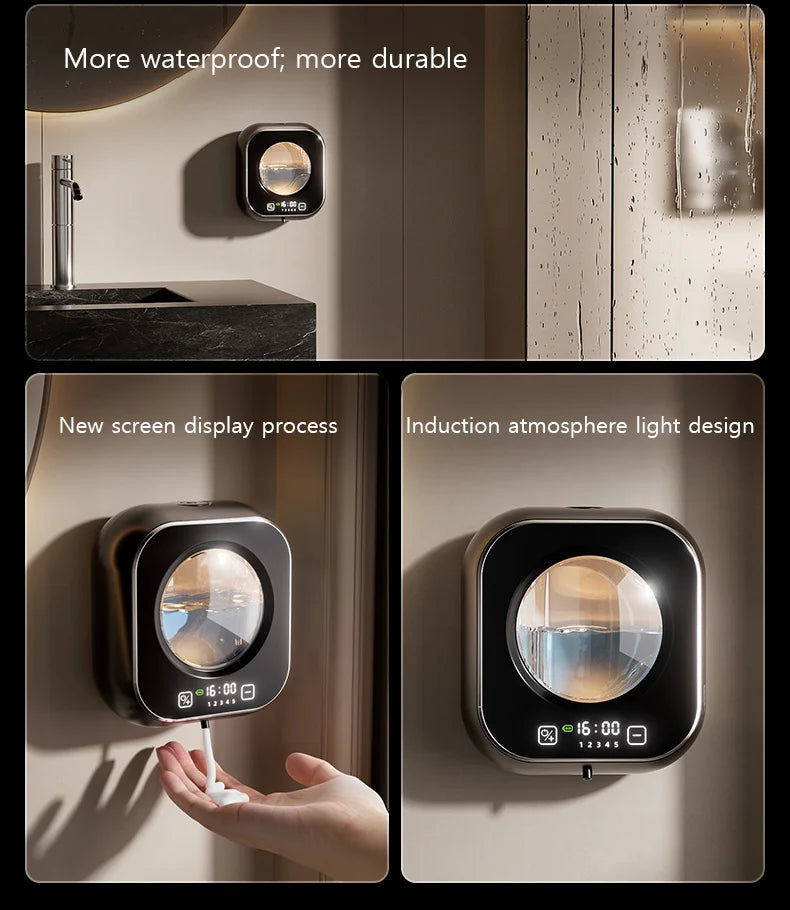 Distributeur automatique de savon mousse sans contact