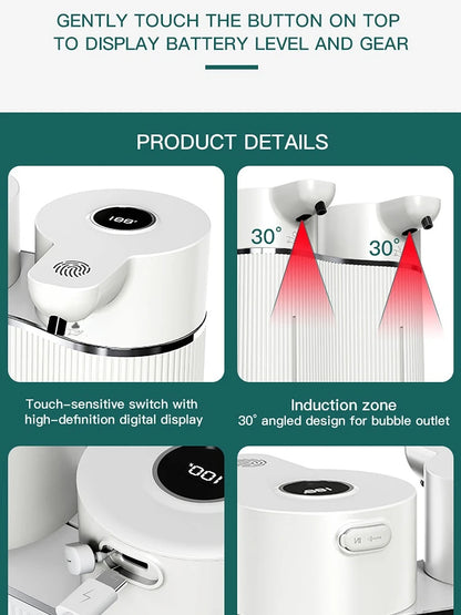 Distributeur électrique de savon double tête sans contact pour lavage des mains