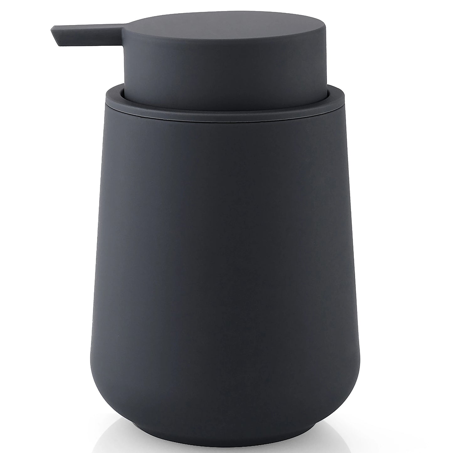 Distributeur Savon Liquide Noir Mat Minimaliste Gris - 320ml