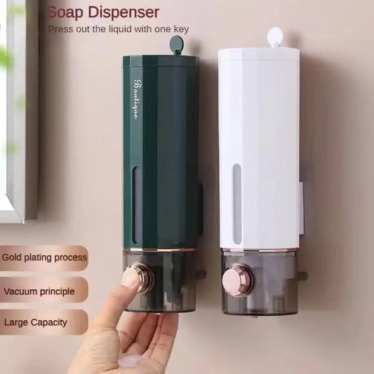 Distributeur mural de savon sans perçage pour salle de bain