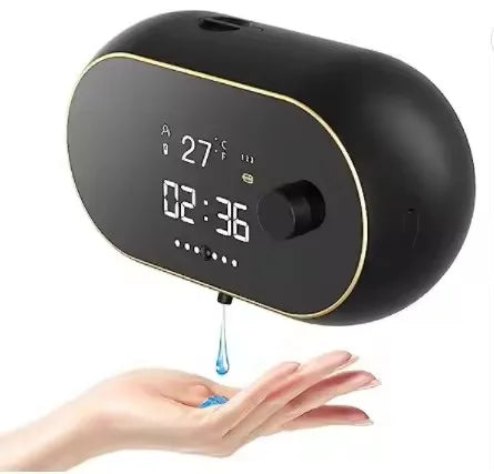 Distributeur Savon Mural Automatique 450ml Capteur Induction Rechargeable Sans Contact