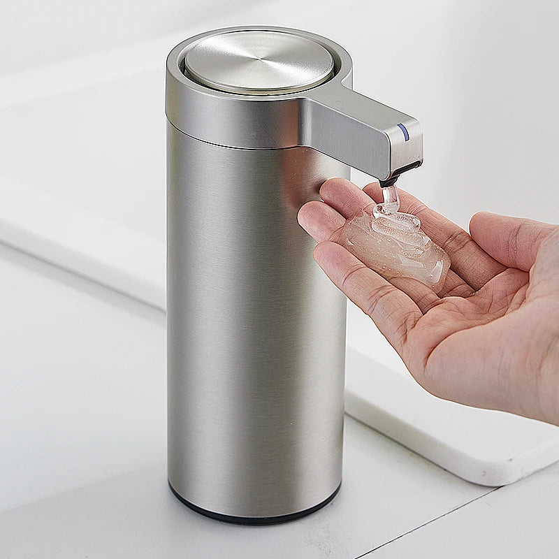 Distributeur Savon Cuisine Inox 270ml - Version à Piles (X12)
