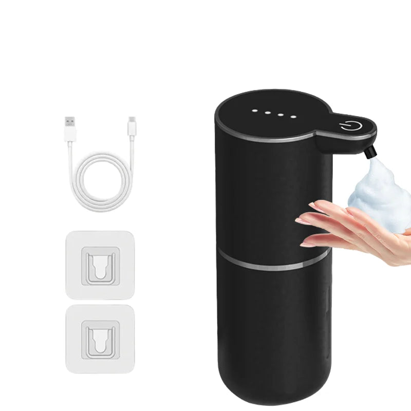 Distributeur Savon Automatique 380ml Blanc - Mousse