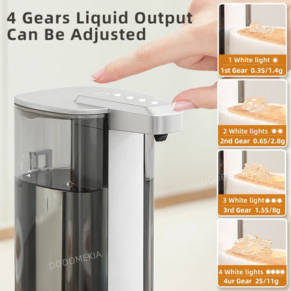 Distributeur Savon Cuisine Automatique Noir - Modèle P13