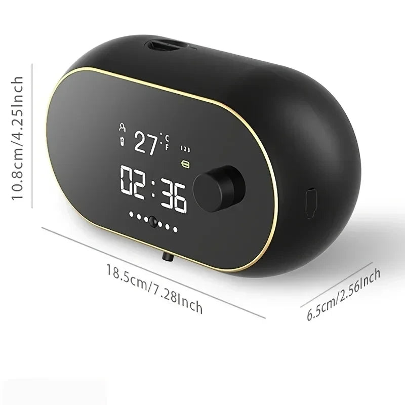 Distributeur Savon Mural Automatique 450ml Capteur Induction Rechargeable Sans Contact
