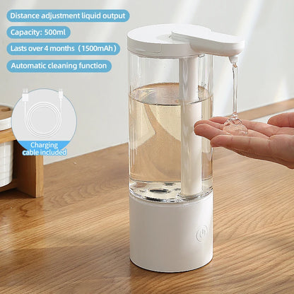 Distributeur Savon Cuisine Automatique 550ml USB - Modèle X4C