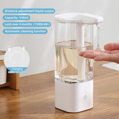 Distributeur Savon Cuisine Automatique 500ml USB - Modèle X13C