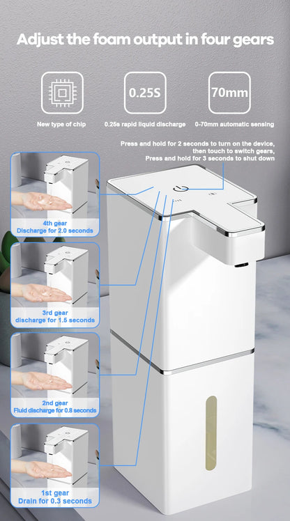 Distributeur mural de savon intelligent
