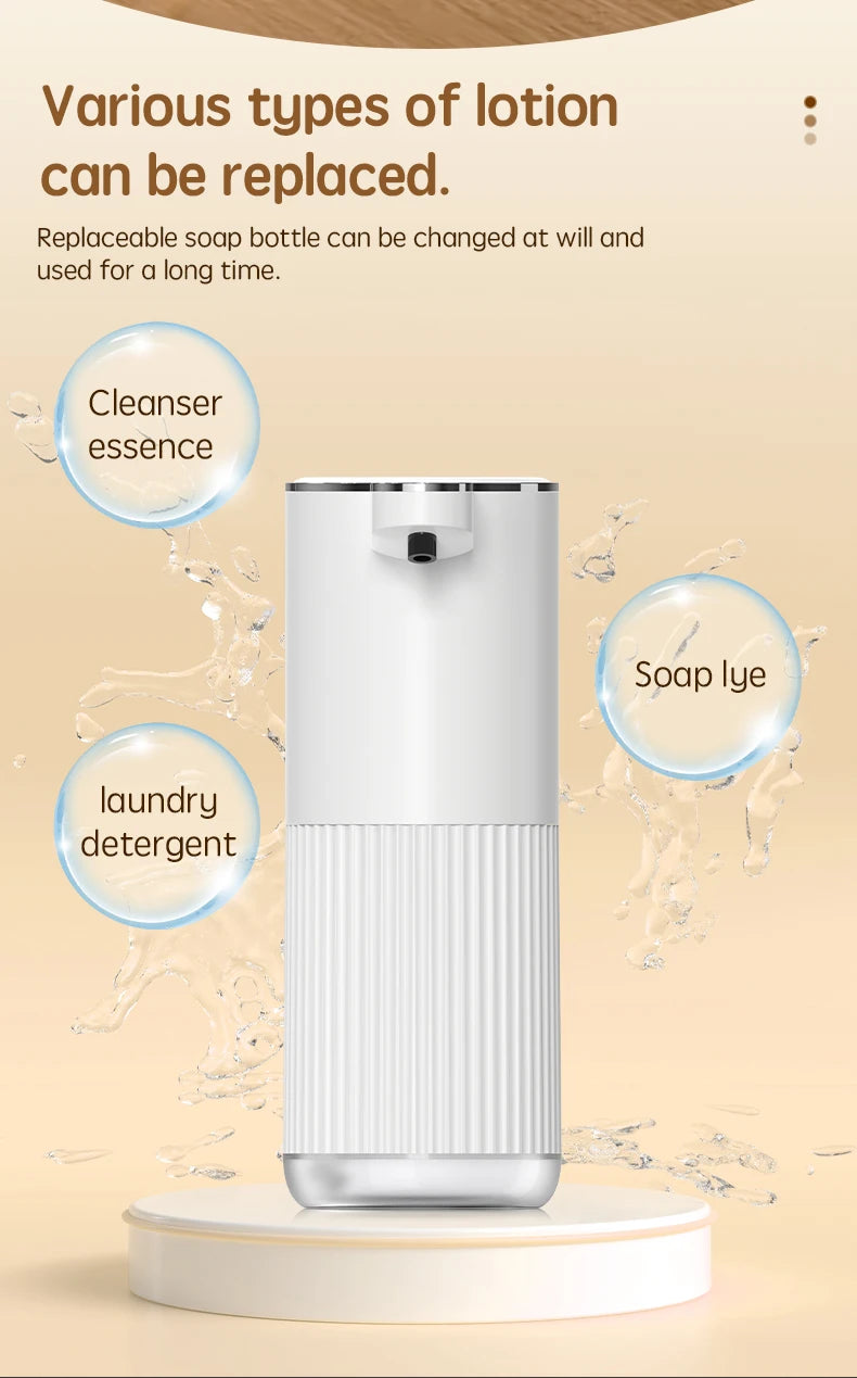 Distributeur de savon sans contact rechargeable pour cuisine et salle de bain