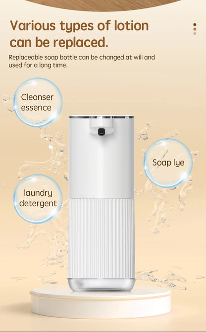 Distributeur de savon sans contact rechargeable pour cuisine et salle de bain
