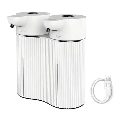 Distributeur électrique de savon double tête sans contact pour lavage des mains