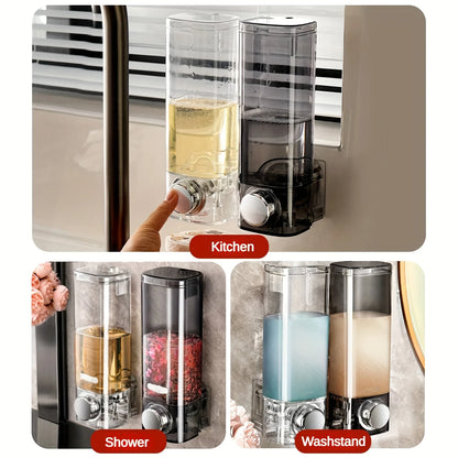 Distributeur mural de savon liquide manuel