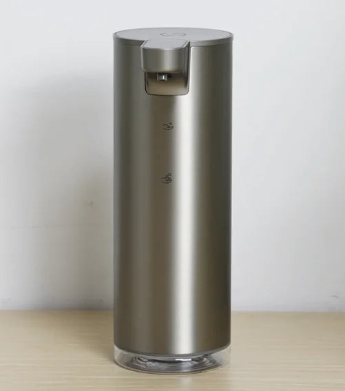 Distributeur Savon Automatique Inox avec Éclairage LED Cuisine et Salle de Bain