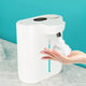Distributeur Savon Automatique 500ml Blanc - Mousse - Écran LED