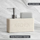 Set Distributeur Savon Cuisine Pierre Bleu Terrazzo