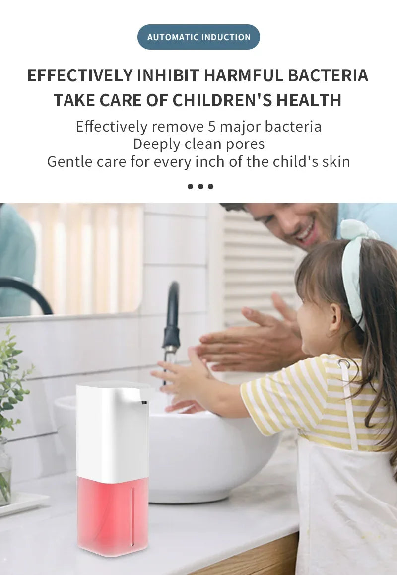 Distributeur Savon Mousse Automatique Sans Contact Capteur Intelligent