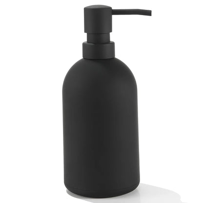 Distributeur Savon Noir Mat Grande Capacité 480ml