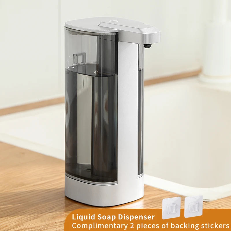Distributeur Savon Cuisine Automatique Noir - Modèle P13