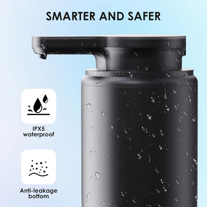 Distributeur Savon Mousse Automatique Blanc IPX5 USB-C - 300ml