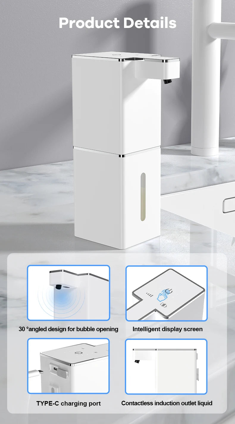 Distributeur mural de savon intelligent