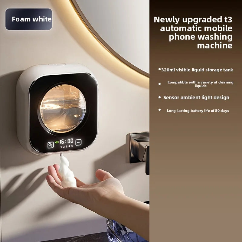 Distributeur automatique de savon mousse sans contact