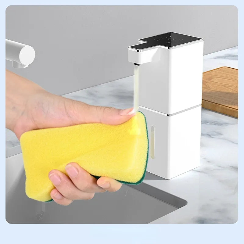 Distributeur Mural de Savon Intelligent Blanc - Gel