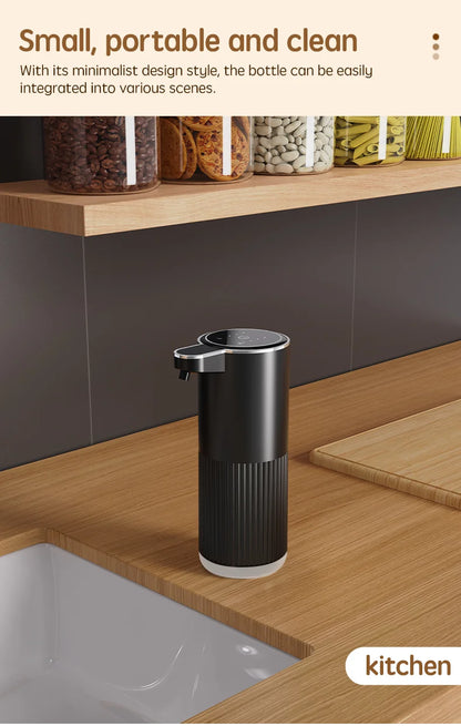 Distributeur de savon sans contact rechargeable pour cuisine et salle de bain