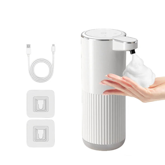 Distributeur Savon Automatique 360ml Blanc - Mousse