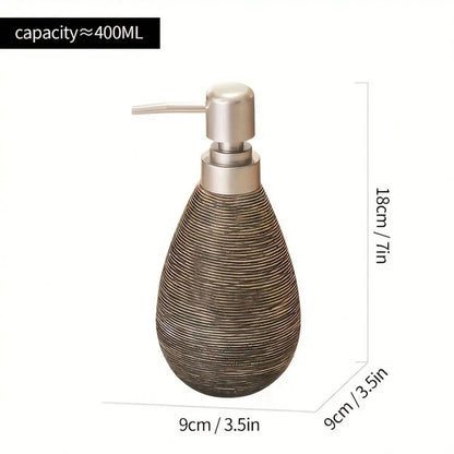 Distributeur de savon en céramique style vintage
