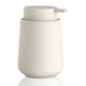 Distributeur Savon Liquide Noir Mat Minimaliste Beige - 320ml