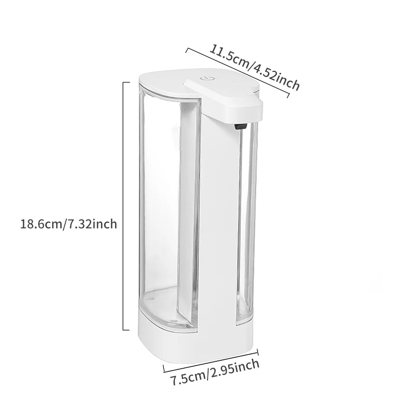 Distributeur Savon Automatique Cuisine Intelligent 500ml Rechargeable Capteur