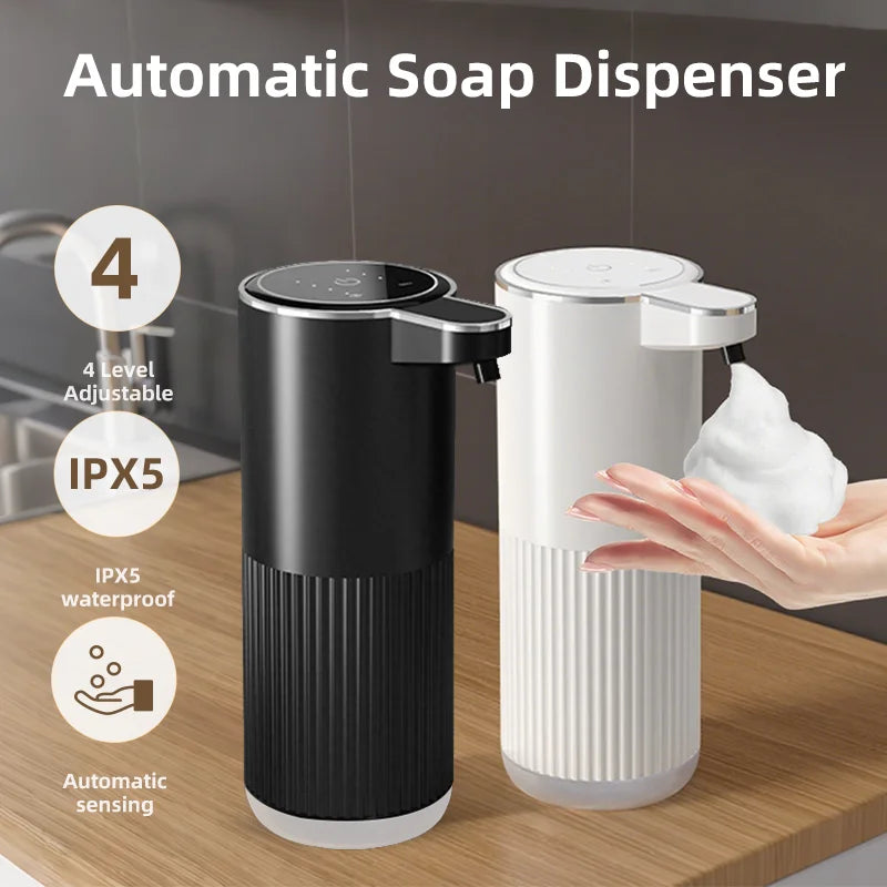 Distributeur Savon Automatique 360ml Blanc - Mousse