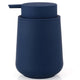 Distributeur Savon Liquide Noir Mat Minimaliste Bleu - 320ml