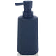 Distributeur Savon Rayé Mat Bleu - 250ml