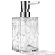 Distributeur Savon Acrylique Transparent Anti-Rouille - 320ml