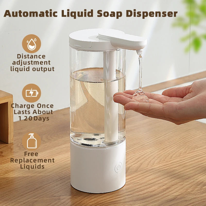 Distributeur Savon Cuisine Automatique 500ml USB - Modèle X13C