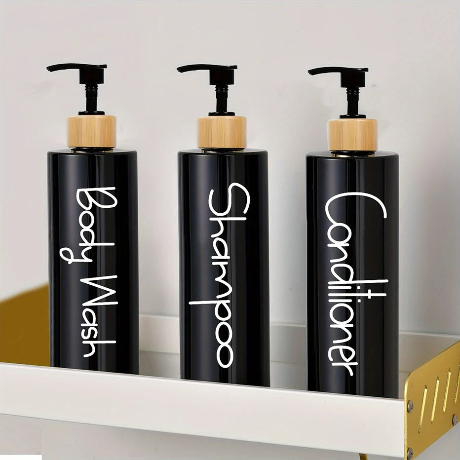 Lot de 3 distributeurs de savon pour salle de bain