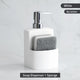 Set Distributeur Savon Cuisine Pierre Blanc Compact