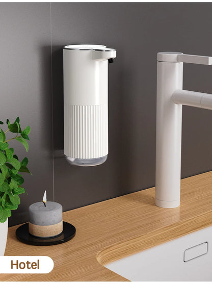 Distributeur de savon sans contact rechargeable pour cuisine et salle de bain