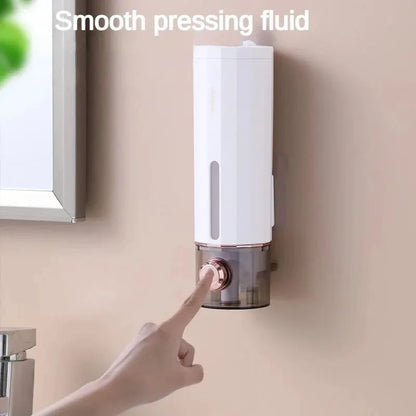 Distributeur mural de savon sans perçage pour salle de bain